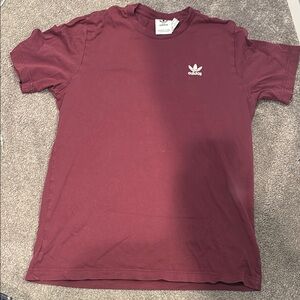 Adidas Red Short Sleeve Tee